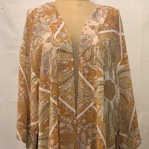 Forever21 Peach Kimono